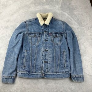 Levi’s Sherpa Denim Jacket Men’s Size Small
